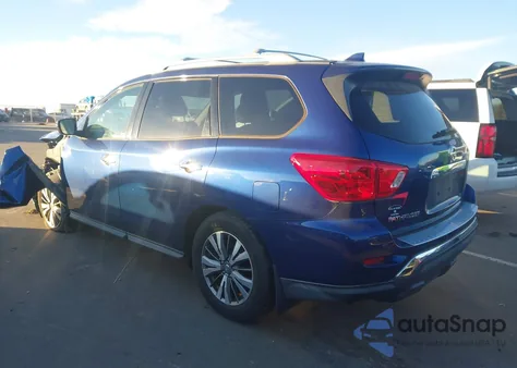 2019 Nissan Pathfinder S из США, поврежденный, VIN 5N1DR2MN1KC648999